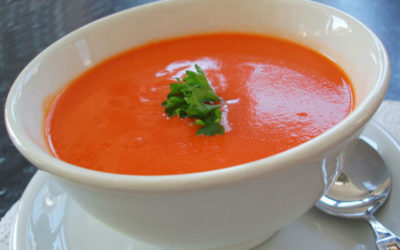 Crema de pimientos