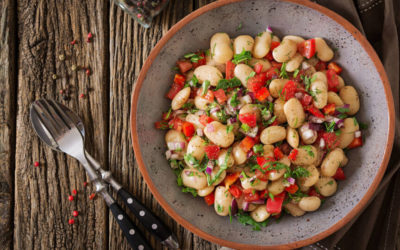 Ensalada de alubias blancas