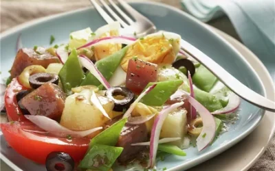 Ensalada campera con aceitunas