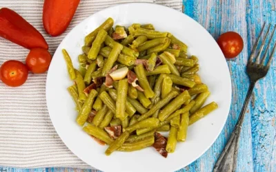 Judías verdes con jamón